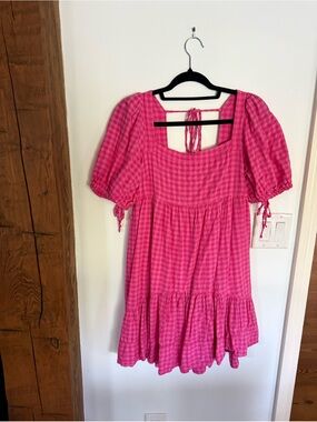 Anthropologie Pilcro 🎀 Gingham Dress - Excellent Condition! Size Small